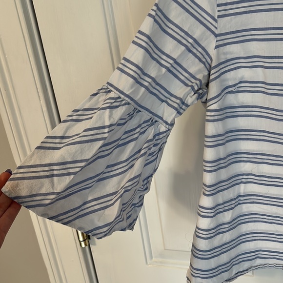 JCrew Factory Bell Sleeve top - 6 - Picture 5 of 6